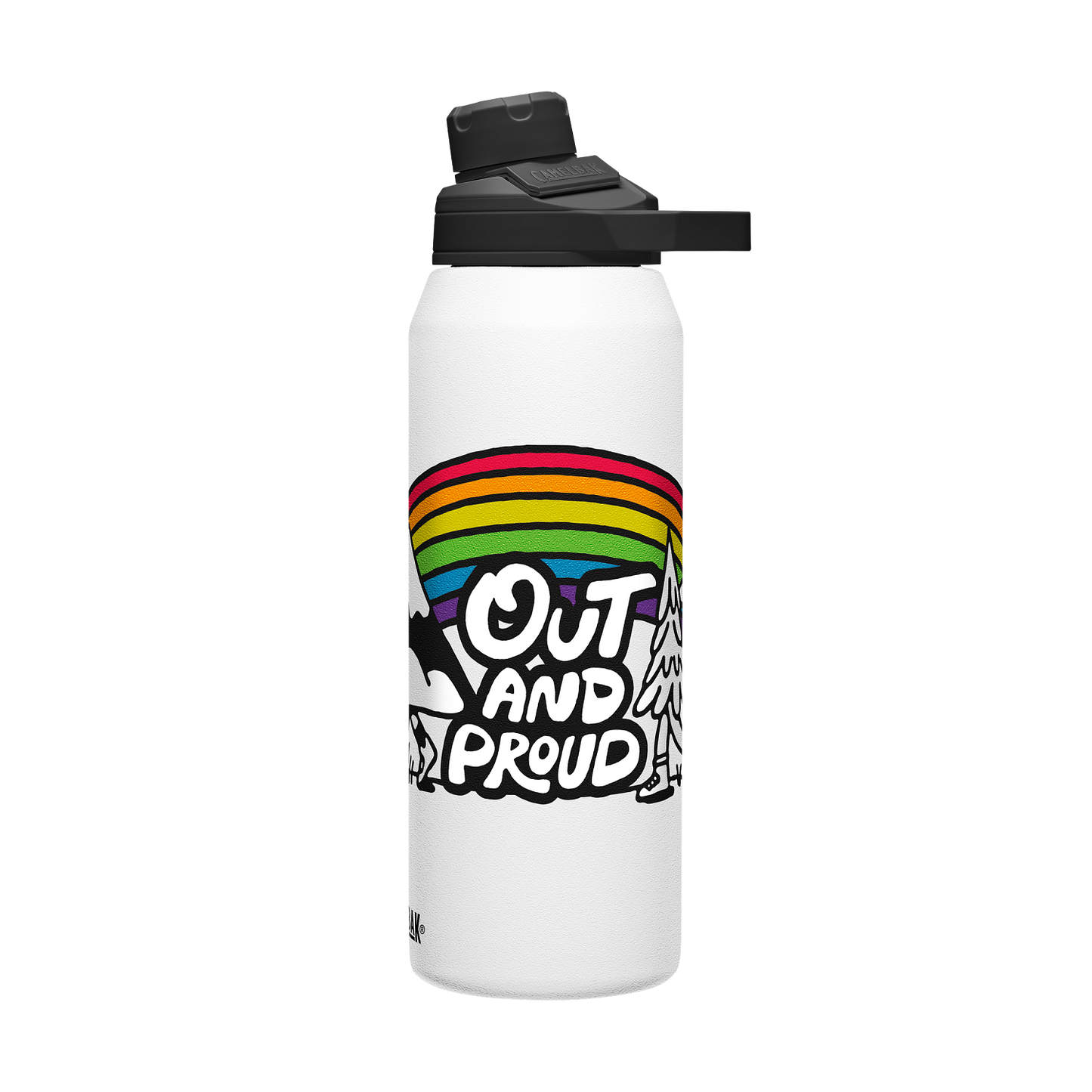 chute-mag-32-oz-water-bottle-insulated-stainless-steel-plus-cleanup-kit-pride-collection-limited-edition-b8 xhvxlhasbo
