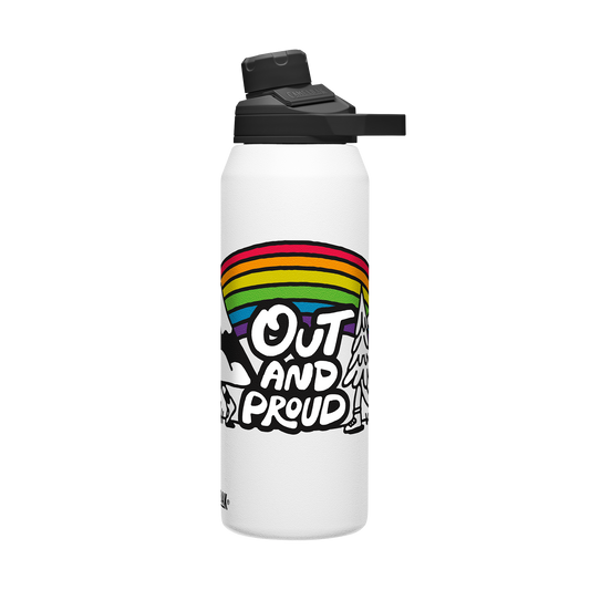 chute-mag-32-oz-water-bottle-insulated-stainless-steel-plus-cleanup-kit-pride-collection-limited-edition-b8 xhvxlhasbo